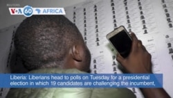 VOA60 Africa - Liberia votes in presidential election