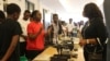 FILE - Students at Malawi University of Science and Technology discuss artificial intelligence products, in this undated photo. Students and programs at universities across Malawi are feeling the impact of the recent USAID funding freeze. (Lameck Masina/VOA)
