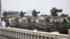 China warns of Taiwan 'war' as military drills encircle island
