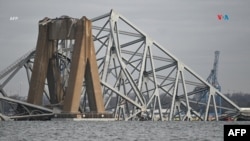 El puente Francis Scott Key fue construido en 1977 y se extendía sobre el río Patapsco. Era el más grande de la ciudad y formaba parte de la autopista Interestatal 695 de Maryland.