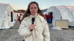 Hospital de campaña para atender a víctimas de terremoto 