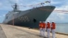 China promises 'friendship, cooperation' as 2 Chinese warships dock in Cambodia