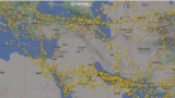 وضعیت پروازها در خاورمیانه