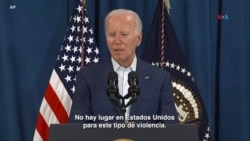 Biden pide fin de violencia política