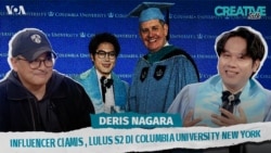 VOA Creative Talk: Influencer Ciamis, Lulus S2 di Columbia University New York