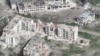 Drone footage shows how Russian airstrikes devastated Ukrainian city