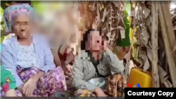 စစ်ကိုင်းတိုင်း၊ ကန့်ဘလူမြို့နယ်၊ မလည်တိုက်နယ်အတွင်းက ပဇီကြီးကျေးရွာ ဗုံးကျဲတိုက်ခိုက်ခံရလို့ မိသားစုဝင် ၇ ဦး ဆုံးရှုံးခဲ့ရသူ အမျိုးသမီးတဦး