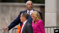 First lady Jill Biden departs from federal court, June 5, 2024, in Wilmington, Del. 