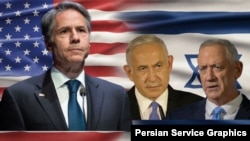 بلینکن، نتانیاهو و گانتس