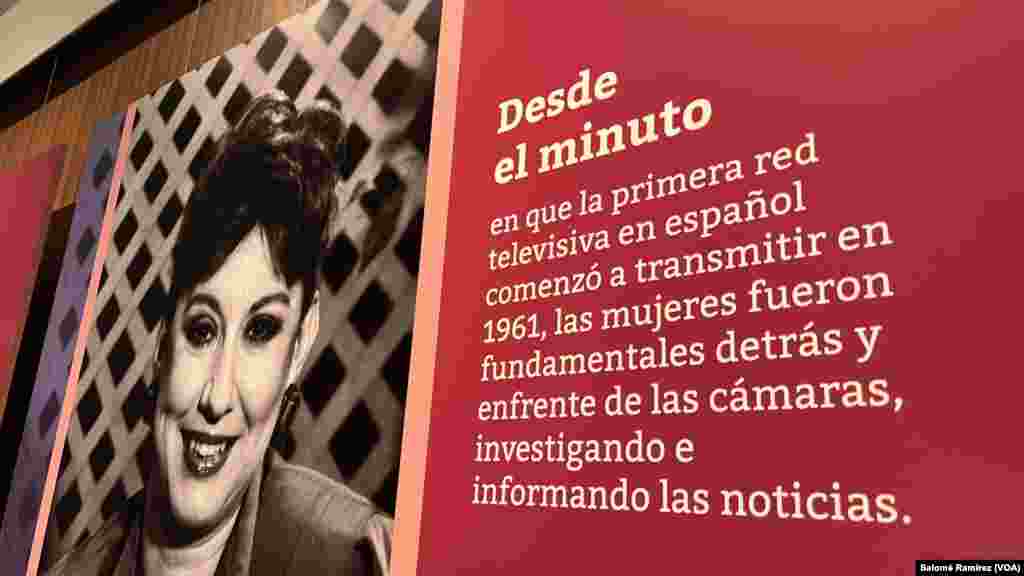 Cada una de las periodistas donó importantes artículos de su trayectoria profesional que ahora viven en una de las galerías del museo que llega a recibir hasta a 1.8 millones de visitantes al año.