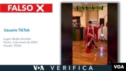 El video que se utilizó de fondo circula en internet desde 2020 y fue subido por el usuario Vusaaal en TikTok.