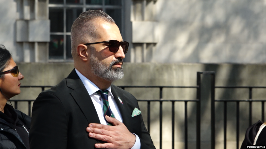 تجمع و راهپیمایی اعتراضی در لندن با درخواست افزوده شدن سپاه به فهرست سازمان&zwnj;های تروریستی - شنبه ۹ اردیبهشت ۱۴۰۲