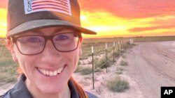 This photo provided by Sunrise Veterinary Service in May 2024 shows Barbara Petersen.