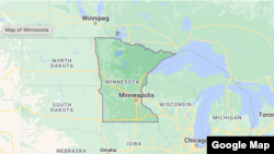 Map of Minnesota