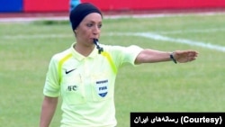 مهسا قربانی، داور فوتبال