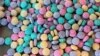 This US Drug Enforcement Administration photo shows multicolored, or "rainbow" fentanyl, a deadly new form of the highly addictive and potentially lethal drug synthetic opioid.