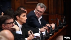 Dosadašnja premijerka Srbije i buduća predsednica Skupštine Ana Brnabić (foto: Fonet / Aleksandar Barda)