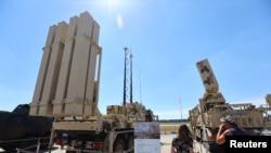 Архівне фото: система IRIS-T на виставці в Німеччині