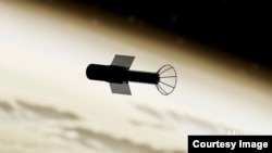 This image shows an artist's concept of the Pulsed Plasma Rocket, which is being developed by Arizona-based company Howe Industries. (Image Credit: Howe Industries)