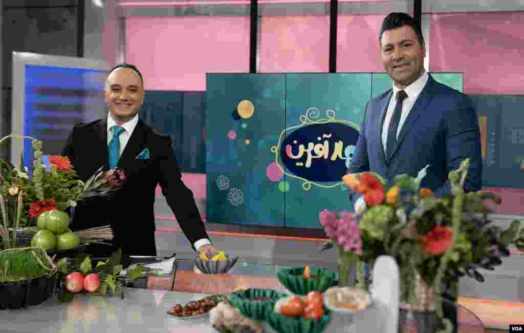 پشت صحنه ویژه برنامه نوروزی &laquo;نوبهار&raquo;