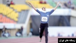 هاجر صفرزاده قهرمان پارادوو میدانی جهان