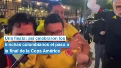Una fiesta: así celebraron los hinchas colombianos el paso a la final de la Copa América