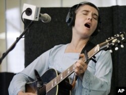 FILE - Late Irish singer Sinead O'Connor.