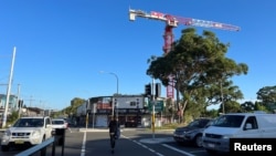 A general view of a construction site of a student accommodation building near University of New South Wales, in Sydney, Australia February 17, 2023. (REUTERS/ Stella Qiu)