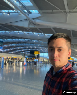 流亡英國的香港前區議員郭子健 （郭子健提供）