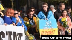 Имаме надеж зашто видовме дека целиот демократски свет застана со Украина, велат од украинското здружение „Лесја Украинка“