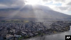 The search of the wildfire wreckage on the Hawaiian island of Maui on Aug. 10. 2023, revealed a wasteland of burned-out homes and obliterated communities.