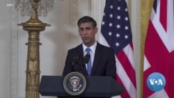 Biden, Sunak Announce Economic Partnership, Support for Ukraine 