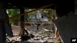 اسرائیل کے علاقے اشکیلون میں غزہ کی پٹی سے ایک راکٹ کی فائرنگ سے ہونے والی تباہی ، فوٹو اے پی، 9 اکتوبر2023