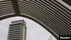 A general view of Malaysia's Parliament House in Kuala Lumpur, Apr. 3, 2023. 