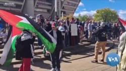 Protests Held in Support of Israelis and Palestinians