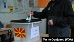 Претседателски избори 2024 година, во Скопје, С. Македонија, 24 април, 2024 година.