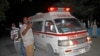 An ambulance arrives at a hospital in Mogadishu, Somalia, on March 5, 2021. Somalia reopened the National Blood Bank on Aug. 5, 2023, to address the shortage of blood supplies and save lives.