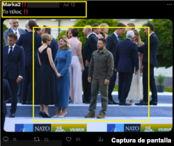 Captura de desinformación.