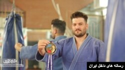 موسی غلامی عضو تیم ملی جودو نابینایان ایران