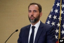 FILE - Special counsel Jack Smith speaks about an indictment of former President Donald Trump, Aug. 1, 2023, at the Department of Justice in Washington.