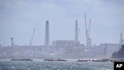 The Fukushima Daiichi nuclear power plant is seen in Namie, Fukushima prefecture, northern Japan, Aug. 24, 2023.