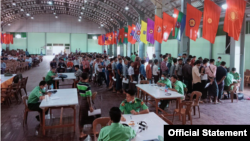 စစ်ကောင်စီက စစ်သားစုဆောင်းနေမှုမှတ်တမ်းပုံ (ဧပြီ ၂၀၂၄)