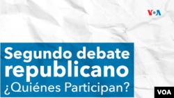 Siete precandidatos se dan cita en el segundo debate republicano
