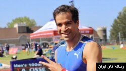 حسن تفتیان قهرمان دوی سرعت