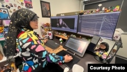 Sashya Subono Halse, Facial Motion Animator untuk WETA digital di Selandia Baru (dok: Sashya Subono Halse)