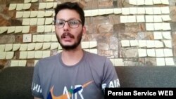 کیان درخشان، از زخمی‌شدگان اعتراضات به کشته‌شدن مهسا امینی در شهر سقز