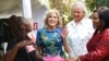 Jill Biden Talks Safe Sex, Condoms with Kenya's Young Adults 