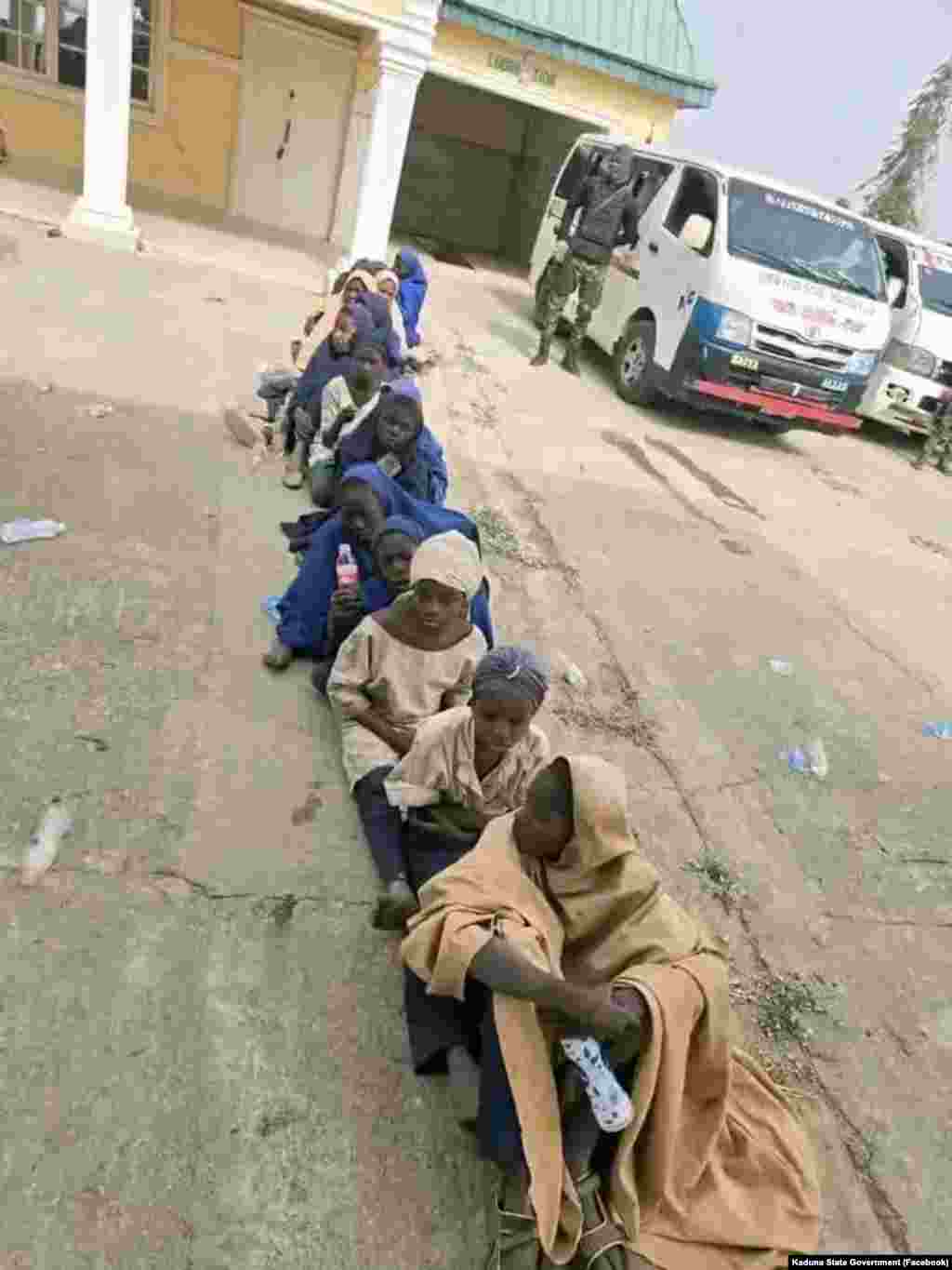 Daliban da aka sace daga Kuriga a jihar Kaduna