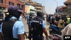 Le rassemblement de l'opposition n'avait pas été autorisé par les autorités.