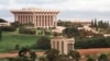 FILE - A view of the Presidential Palace in Yaounde, Cameroon.
